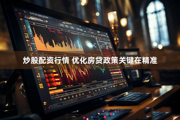 炒股配资行情 优化房贷政策关键在精准